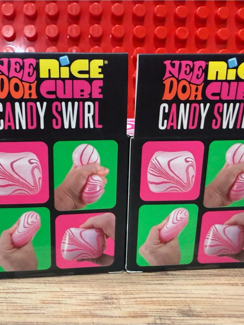 NEW! 🍭Candy Swirl needoh 2 pack! Authentic! Perfect condition! Ships 🚀